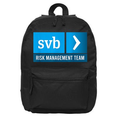 SVB Risk Management Team Svb Risk Management Department 16 in Basic Backpack