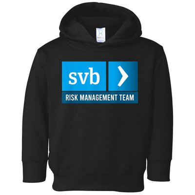 SVB Risk Management Team Svb Risk Management Department Toddler Hoodie