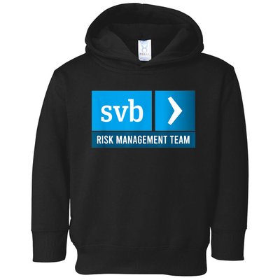 SVB Risk Management Team Svb Risk Management Department Toddler Hoodie