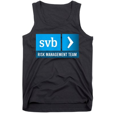 SVB Risk Management Team Svb Risk Management Department Tank Top