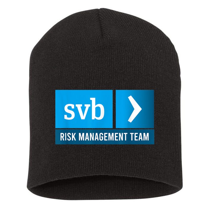 SVB Risk Management Team Svb Risk Management Department Short Acrylic Beanie