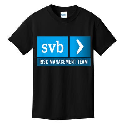 SVB Risk Management Team Svb Risk Management Department Kids T-Shirt