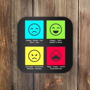 Self Regulation Mood With Autism Coaster