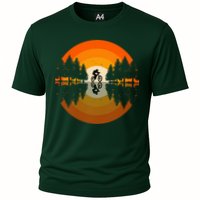 Sunset Retro Mountain Bike Sunset Retro Performance Shirt