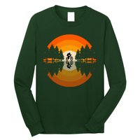 Sunset Retro Mountain Bike Sunset Retro Long Sleeve Shirt