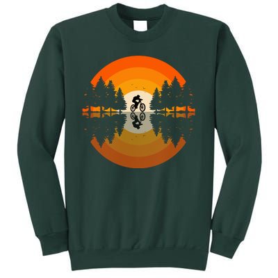 Sunset Retro Mountain Bike Sunset Retro Sweatshirt