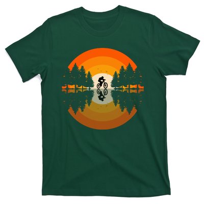 Sunset Retro Mountain Bike Sunset Retro T-Shirt