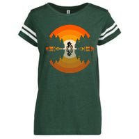 Sunset Retro Mountain Bike Sunset Retro Enza Ladies Jersey Football T-Shirt