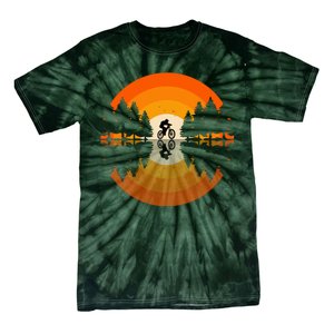 Sunset Retro Mountain Bike Sunset Retro Tie-Dye T-Shirt