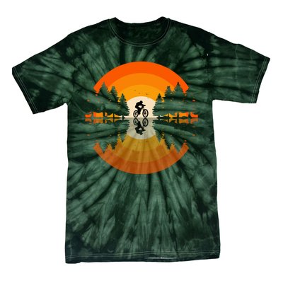 Sunset Retro Mountain Bike Sunset Retro Tie-Dye T-Shirt