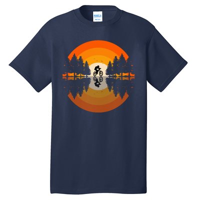 Sunset Retro Mountain Bike Sunset Retro Tall T-Shirt