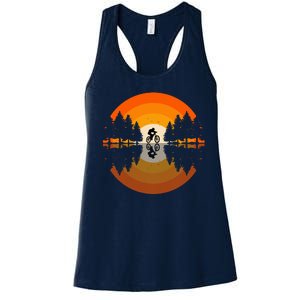 Sunset Retro Mountain Bike Sunset Retro Women's Racerback Tank