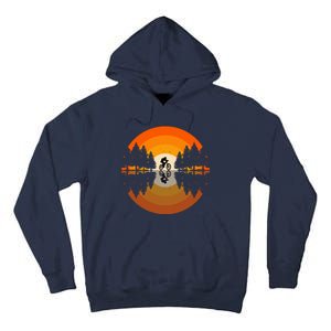 Sunset Retro Mountain Bike Sunset Retro Tall Hoodie