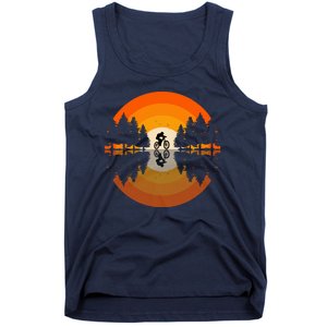 Sunset Retro Mountain Bike Sunset Retro Tank Top