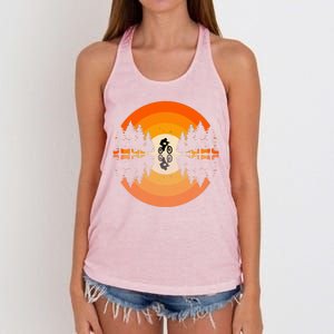 Sunset Retro Mountain Bike Sunset Retro Women's Knotted Racerback Tank