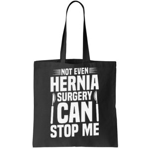 Surgery Recovery Must Haves Hernia Repair Hernia Survivor Tote Bag