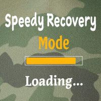 Speedy Recovery Mode Loading Get Well Soon Feel Better Legacy Tie Dye Trucker Hat