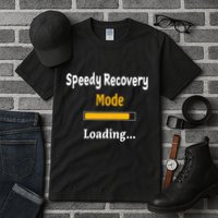 Speedy Recovery Mode Loading Get Well Soon Feel Better Tall T-Shirt