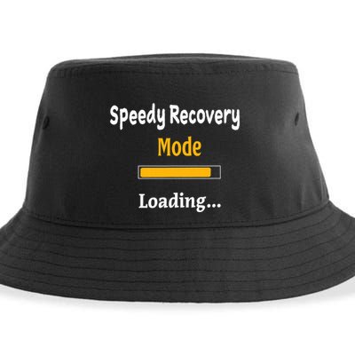 Speedy Recovery Mode Loading Get Well Soon Feel Better Sustainable Bucket Hat