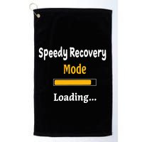 Speedy Recovery Mode Loading Get Well Soon Feel Better Golf Towel
