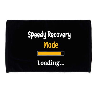 Speedy Recovery Mode Loading Get Well Soon Feel Better Microfiber Hand Towel