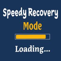 Speedy Recovery Mode Loading Get Well Soon Feel Better Infant Baby Jersey Bodysuit