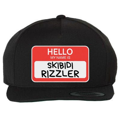 Skibid.I Rizzler Meme Funny Memes Internet Memes Rizz Meme Wool Snapback Cap