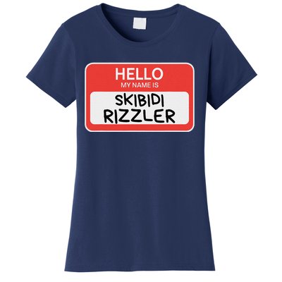 Skibid.I Rizzler Meme Funny Memes Internet Memes Rizz Meme Women's T-Shirt