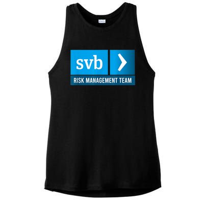 SVB Risk Management Team Svb Risk Management Department Ladies PosiCharge Tri-Blend Wicking Tank