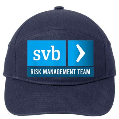 SVB Risk Management Team Svb Risk Management Department 7-Panel Snapback Hat