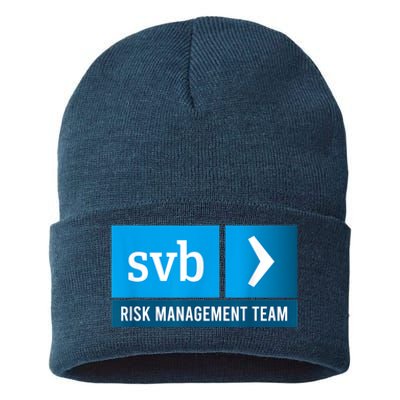 SVB Risk Management Team Svb Risk Management Department Sustainable Knit Beanie