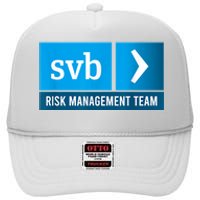 SVB Risk Management Team Svb Risk Management Department High Crown Mesh Back Trucker Hat