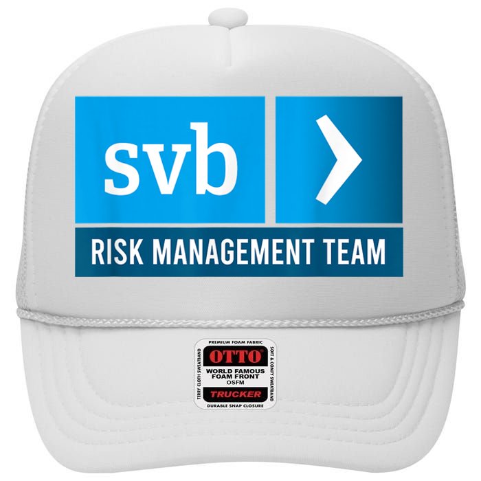 SVB Risk Management Team Svb Risk Management Department High Crown Mesh Back Trucker Hat