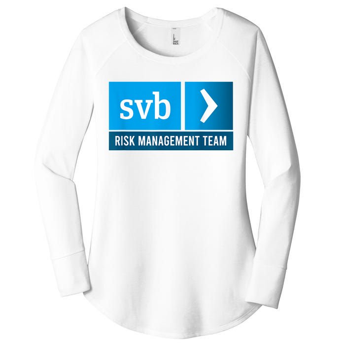 SVB Risk Management Team Svb Risk Management Department Women's Perfect Tri Tunic Long Sleeve Shirt