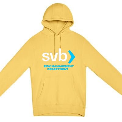 SVB Risk Management Team Svb Risk Management Department Premium Pullover Hoodie