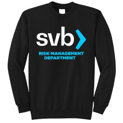 SVB Risk Management Team Svb Risk Management Department Sweatshirt