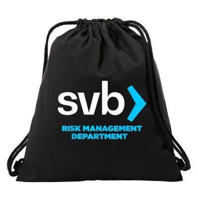 SVB Risk Management Team Svb Risk Management Department Drawstring Bag