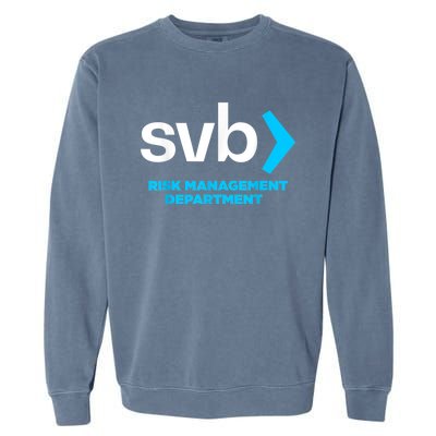 SVB Risk Management Team Svb Risk Management Department Garment-Dyed Sweatshirt