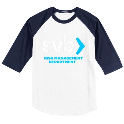 SVB Risk Management Team Svb Risk Management Department Baseball Sleeve Shirt