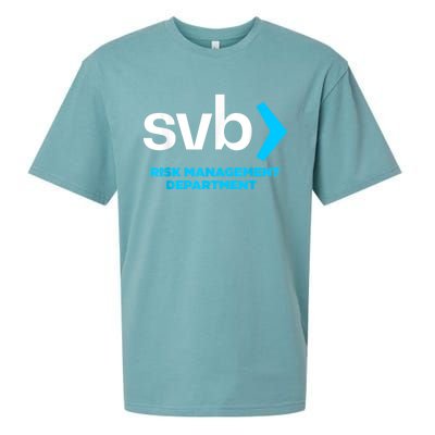 SVB Risk Management Team Svb Risk Management Department Sueded Cloud Jersey T-Shirt