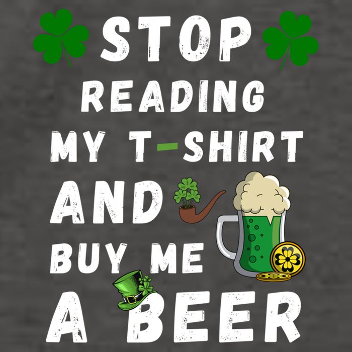 Stop Reading My Cute Gift St Patrick Gift For St Patrick's Day Gift Vector Backpack