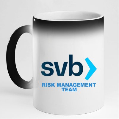 SVB Risk Management Team Svb Risk Management Department 11oz Black Color Changing Mug