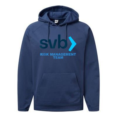 SVB Risk Management Team Svb Risk Management Department Performance Fleece Hoodie