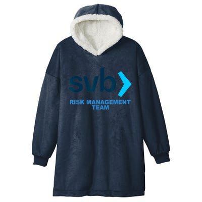 SVB Risk Management Team Svb Risk Management Department Hooded Wearable Blanket