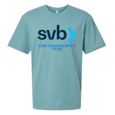 SVB Risk Management Team Svb Risk Management Department Sueded Cloud Jersey T-Shirt