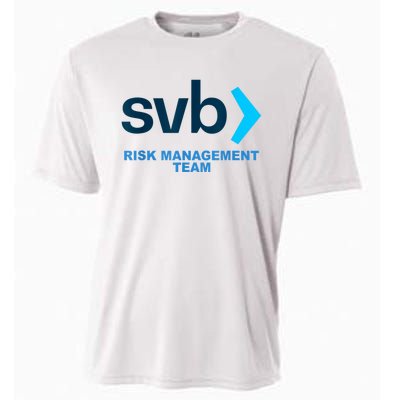 SVB Risk Management Team Svb Risk Management Department Cooling Performance Crew T-Shirt