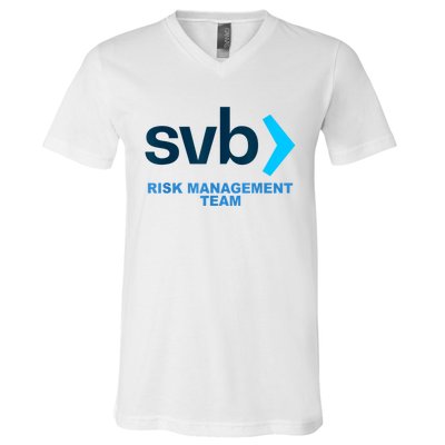 SVB Risk Management Team Svb Risk Management Department V-Neck T-Shirt