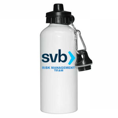 SVB Risk Management Team Svb Risk Management Department Aluminum Water Bottle