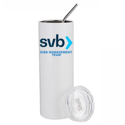 SVB Risk Management Team Svb Risk Management Department Stainless Steel Tumbler