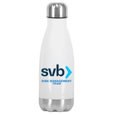 SVB Risk Management Team Svb Risk Management Department Stainless Steel Insulated Water Bottle